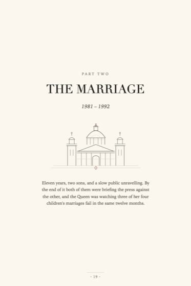 Part Two opener with a line drawing of St Paul's